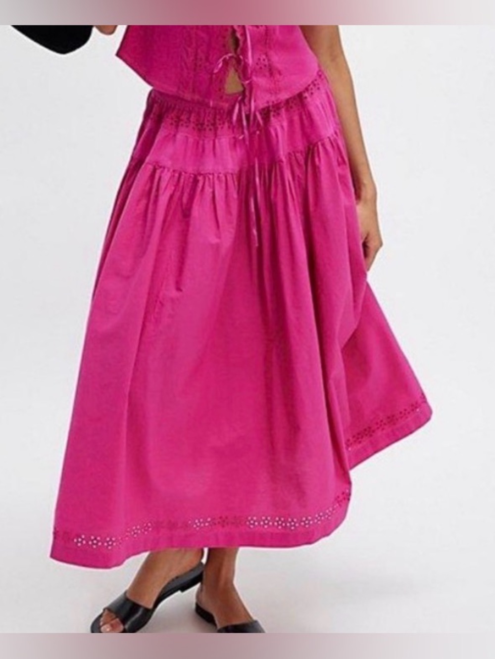 Free People Gesibelle Skirt. NWOt Very Berry